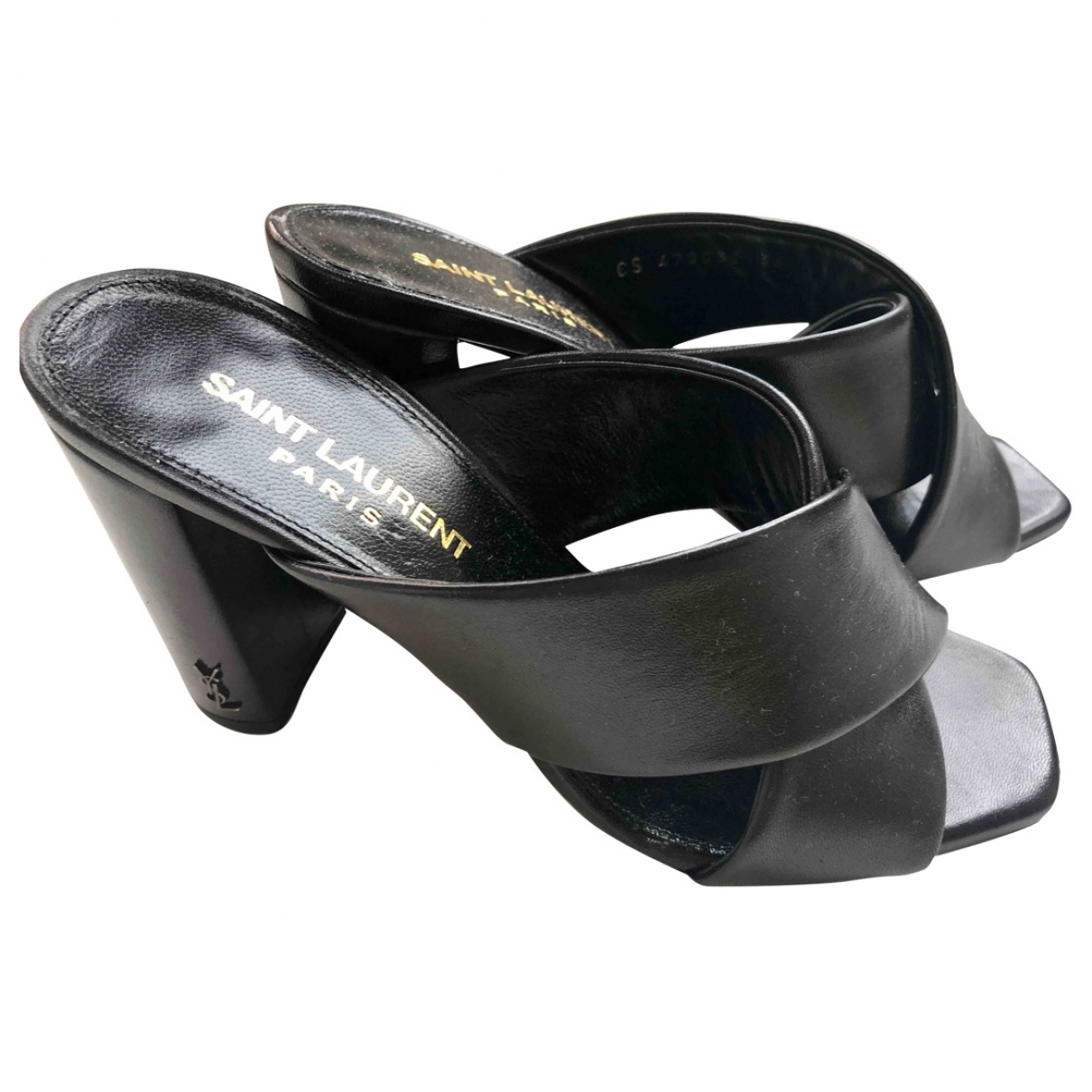 Loulou leather mules Saint Laurent 